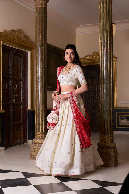 Vichitra Silk Lehenga