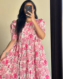 Soft Cotton Printed Kurti | Maternity Friendly & Lightweight
