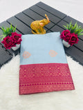 Heavy Cotton Embroidered Kurti &amp; Plazzo Set with Real Mirror Handwork