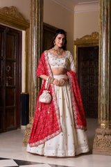 Vichitra Silk Lehenga