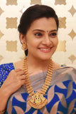 Soft Lichi Silk Saree with All-Over Jacquard Work & Heavy Brocade Blouse