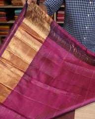 Burberry Checks Kanchipuram Saree