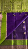 Vibrant Parrot Weave Saree