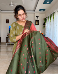 Dharmavaram Kanjivaram Silk Saree