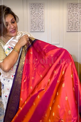 Indra-Neelam Silk Saree