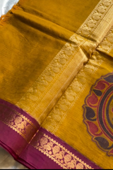 Mustard Monarch Saree