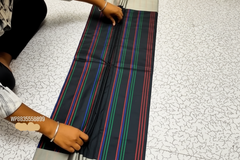 Celestial Stripe Saree