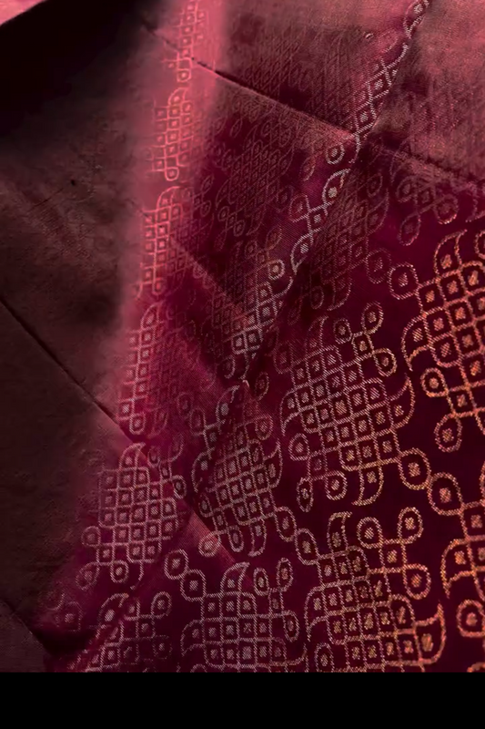 Mandala Silk Saree