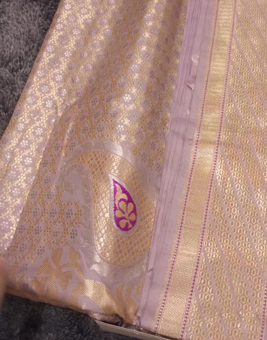 Kanchana Nila Banarasi Silk Saree