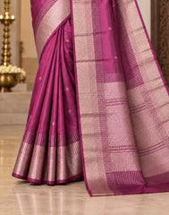 Kanchi Blush Silk Saree