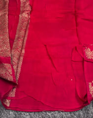 Matka Tussar Silk Saree