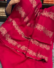Matka Tussar Silk Saree