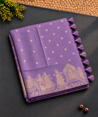 Mauve Silk Saree