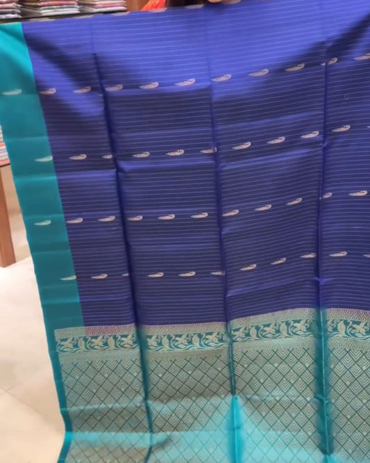 Morpich Silk Saree