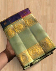 Multi Chex Silk Saree