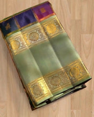 Multi Chex Silk Saree