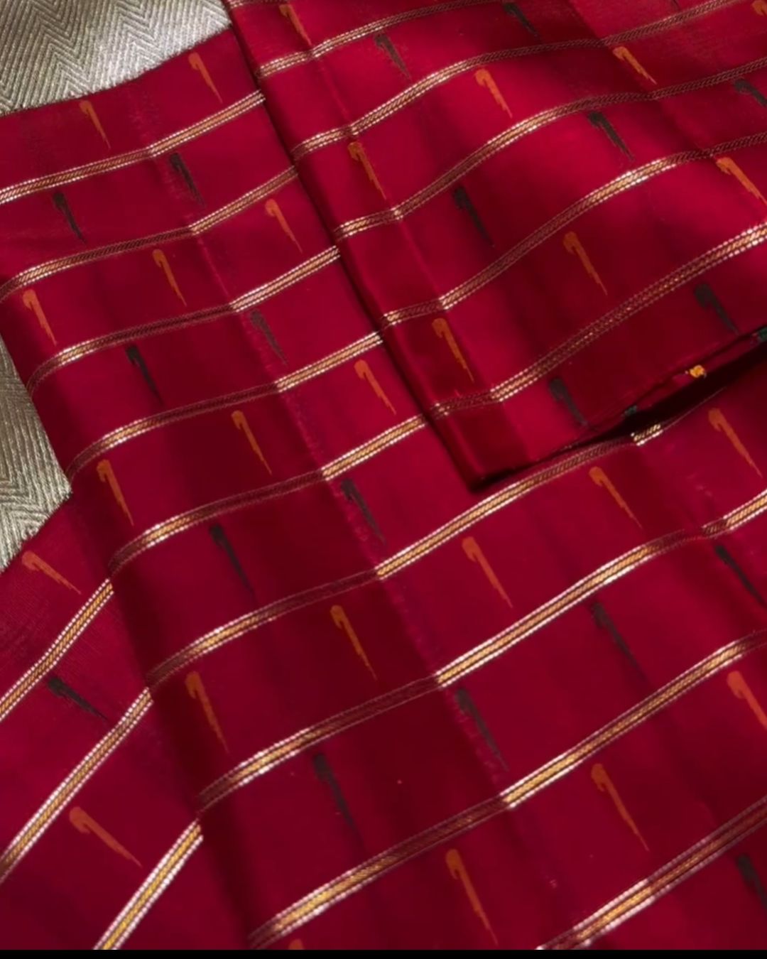 Munim Kanjivaram Silk Saree