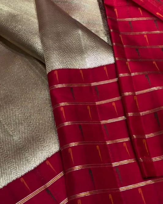 Munim Kanjivaram Silk Saree