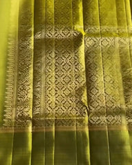 Neon-Black Pattu Saree