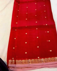 Red Silk Saree
