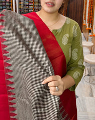 Semmai Madras Checks Silk Saree