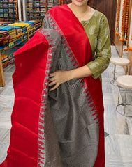 Semmai Madras Checks Silk Saree