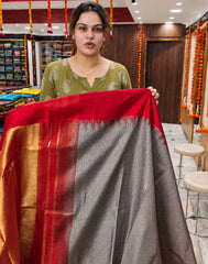 Semmai Madras Checks Silk Saree