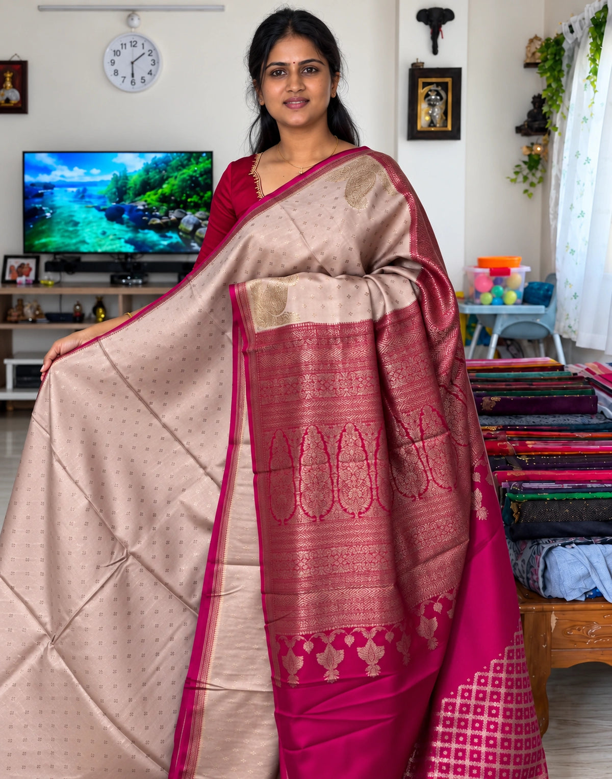 Venmira Kanjipuram Silk Saree