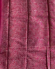 Violet Banarasi Silk Saree