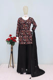 Full Stitched Heavy Chinon Sequin Embroidered Set with Dupatta