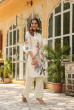 Premium Cotton Kurta &  Plazo Pant Set with Elegant Print