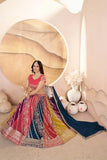 Multi Color Faux Georgette Lehenga Collection By Royal Export