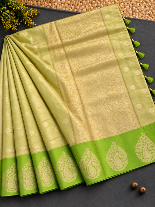 Guava Silk Saree