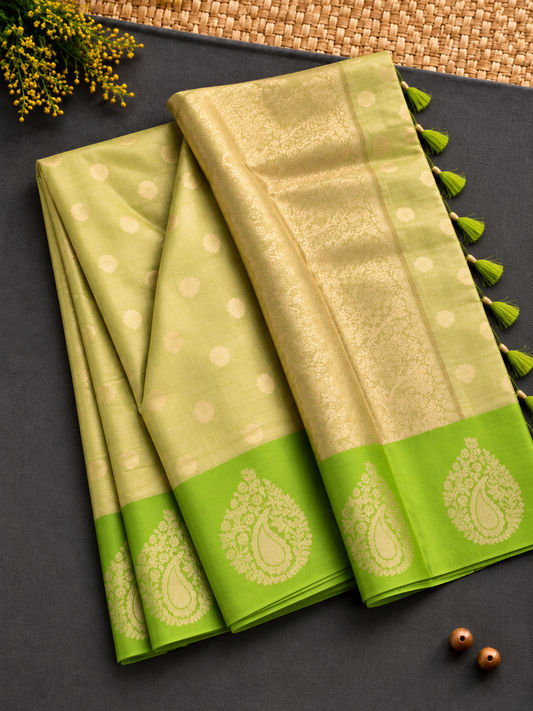 Guava Silk Saree