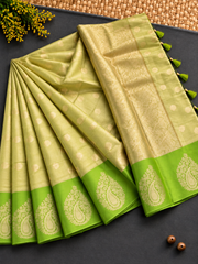 Guava Silk Saree