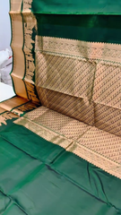 Rich Green Silk Saree