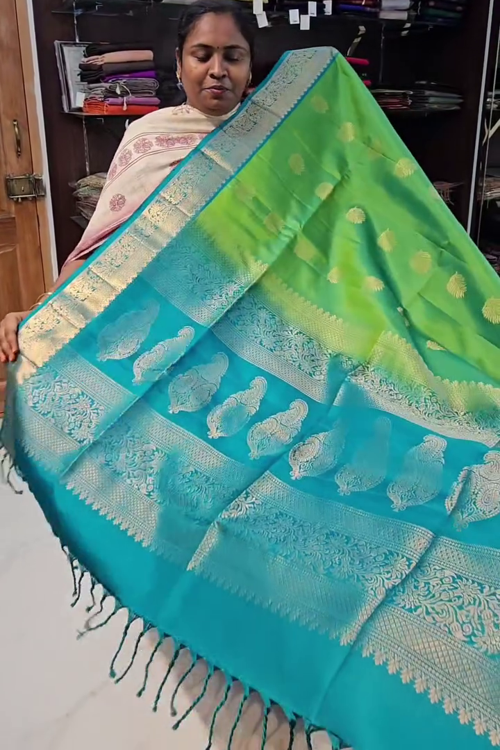 Sublime Peacock Silk Saree