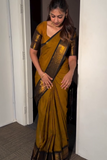 Golden Earth Silk Saree