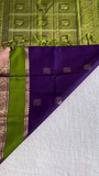 Vibrant Parrot Weave Saree